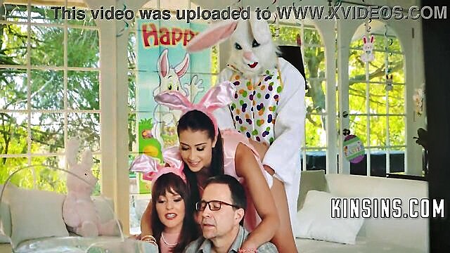 Avi Love - taboo easter family photo featuring young avi love