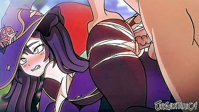 girl, pussy, hot - mona megistus gets fucked hard in anime sex video