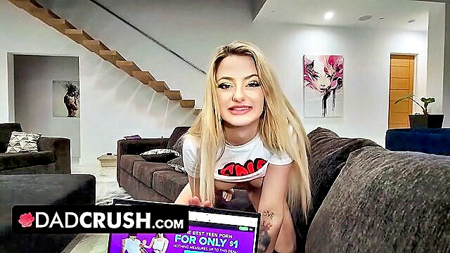 Harmony Rivers - stepsisters compete for attention DadCrush