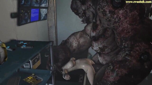 deepthroat, gangbang, monster - 3d big cock compilation