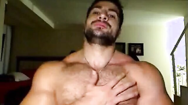 daddy, amateur, hunk - daddys muscle flex amateur