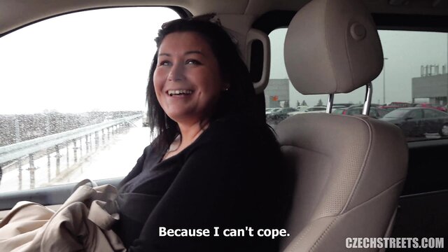 sex in car, czech streets, anal sex - anal sex in car park