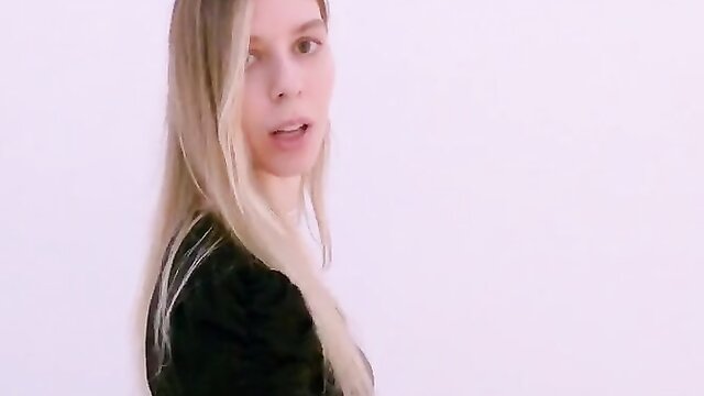 public, blonde, homemade - blonde milf pov sex