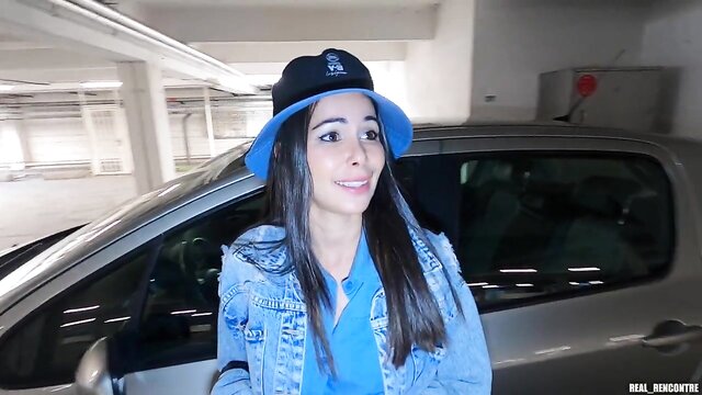 anal, hd porn, 60fps - anal sex in parking lot