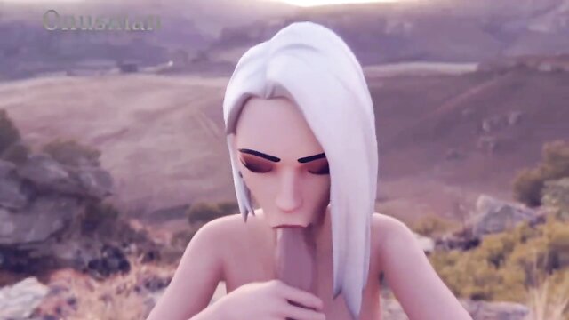 anal sex, compilation, big tits - hot ashe 3d anime
