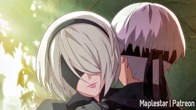 maplestars animated adventure in the world of nier automata : Maple