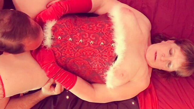 hardcore, stockings, grannies - granny holiday climax