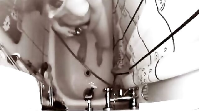 masturbation, body, bathtub - busty masturbation in bathtub