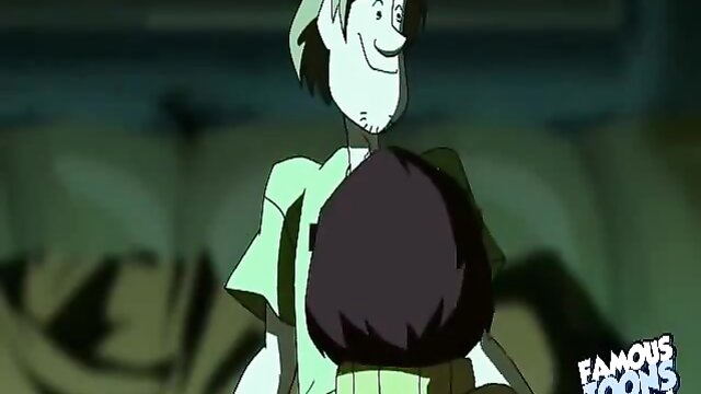 scooby doo, blowjob, huge facial cumshot - scooby doo porn