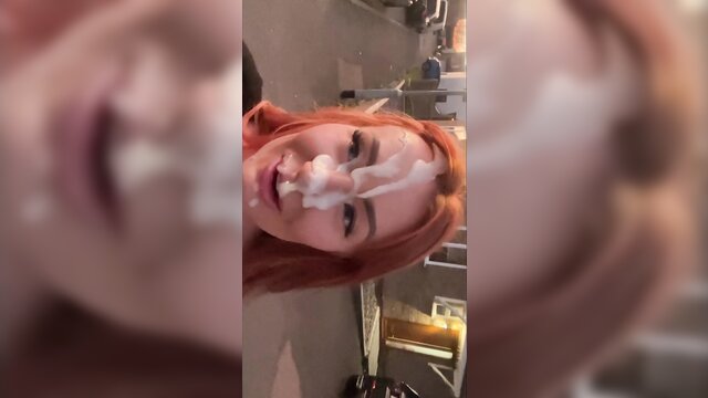 Zoe Grey - facial cum walk with sexy milf