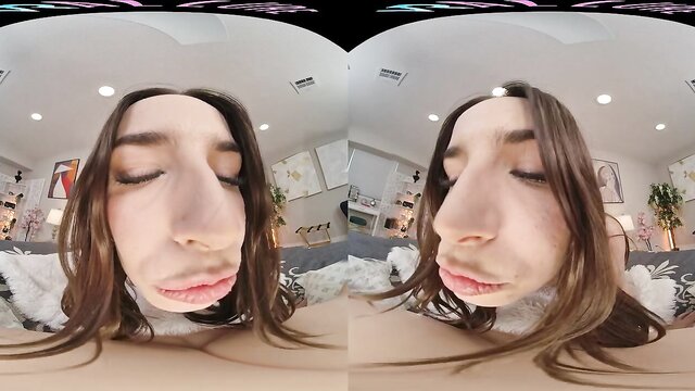 blowjob, cumshot, brunette - petite brunette sleep sex