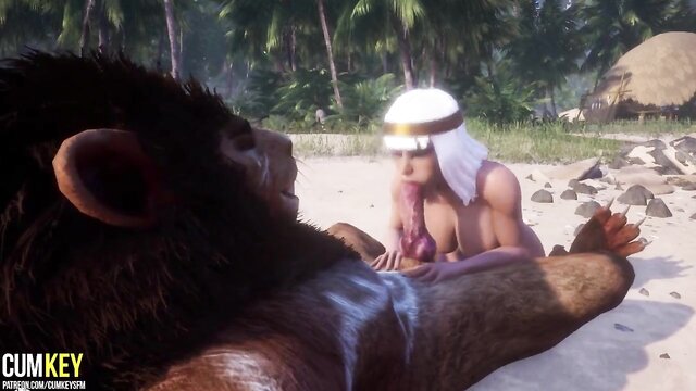 babe, blowjob, rough - monster cock beach porn