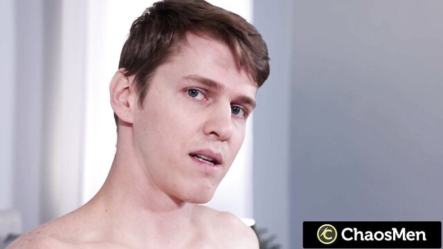 sage roux, gay, chaosmen - hunk masturbates his ass
