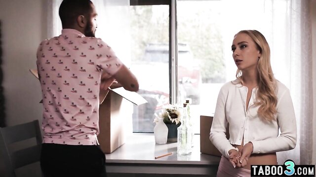 Braylin Bailey - blonde takes big black cock