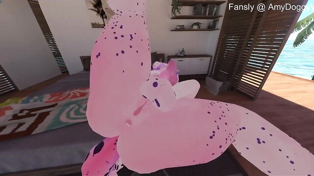 AmyDoggy - furry vrchat action with amydoggy