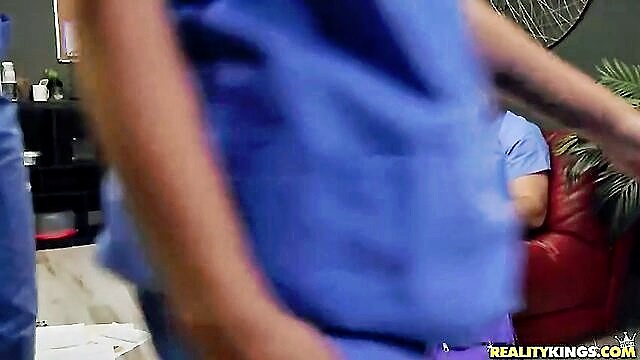 doctor, nurse, first day - doctor nurses fuck hospital uniform