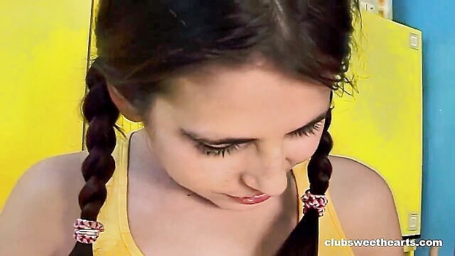 hairy, blowjob, pigtails - wooly honey kitchen remix