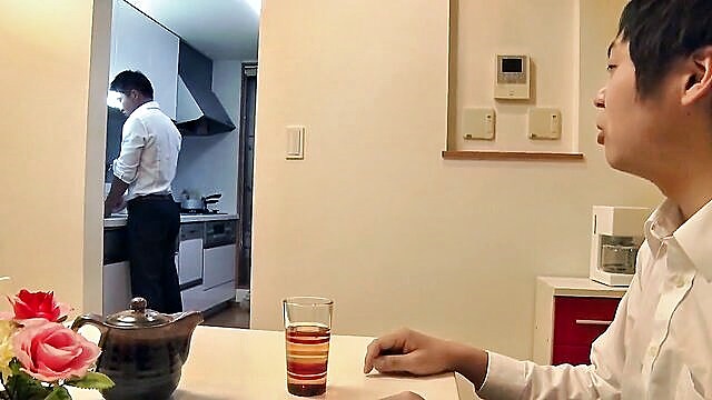 man-, married woman, with her - asian married woman feels bored