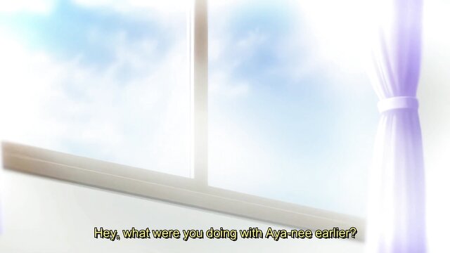 masturbation and big tits in hentai anime : Bang