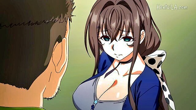 hentai, asian, milf - mature anime milf tanetsuke oji san indulges in ntr sex