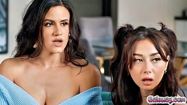Lexi Luna, Penny Barber, Natalie Brooks - steamy step sex with Lexi Luna