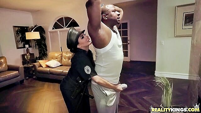 Prince Yashua, Lela Star - officer lela star bbc action Reality Kings