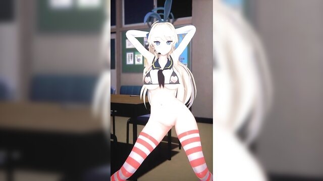 vetra nyx (mass effect), cartoon, taimanin yukikaze - vertical screen toki cosplay dance