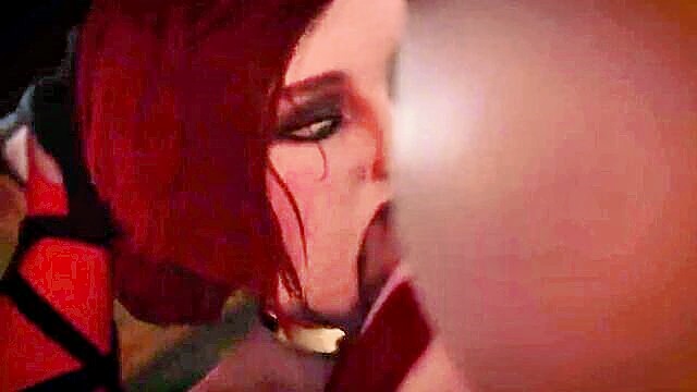 axel (kingdom hearts), desiree (danny phantom), wraith (apex legends) - futa yennefer dick riding