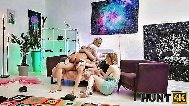 cute novella night threesome : VIP 4K