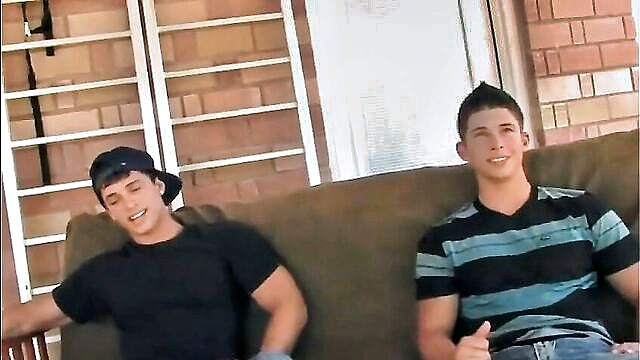 masturbation, cute, stud - two hot frat ass pieces