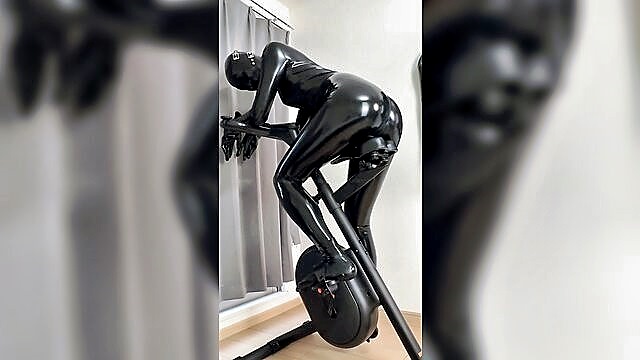 gays, amateur, fetish - workout latex sex