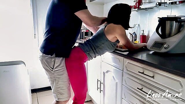 Little Linoo - step mom gets fucked hard