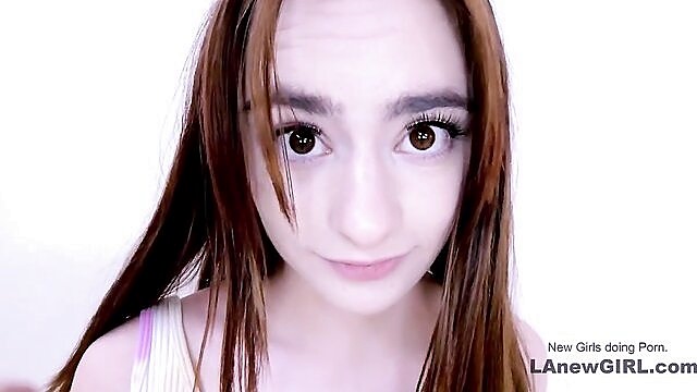 strapon, young, girlongirl - teen school casting lesbian