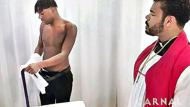 bareback, black, action - black boy action