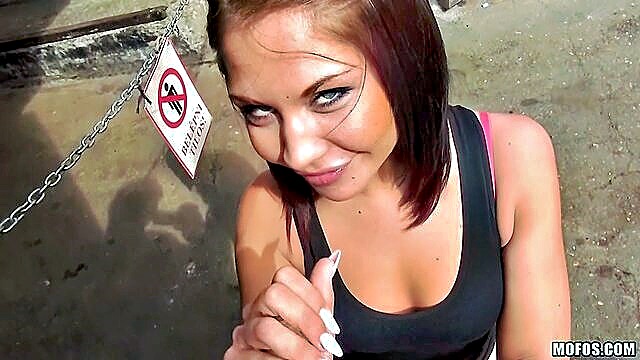 Bianca Pearl - public pickup video with hot girl Public Pickups