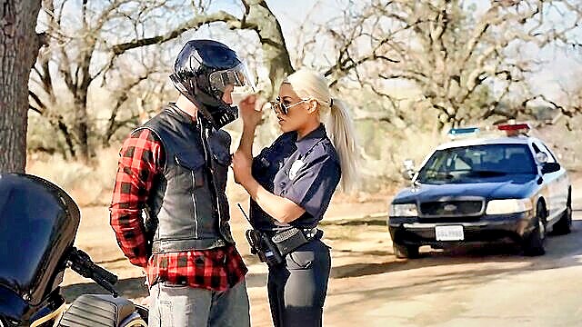 amateur, bald pussy, athletic - busty cop bridgette b