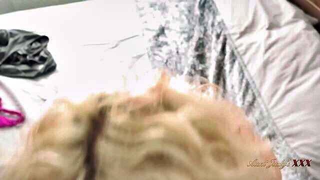 masturbation, blonde, big tits - camilla creampie babe