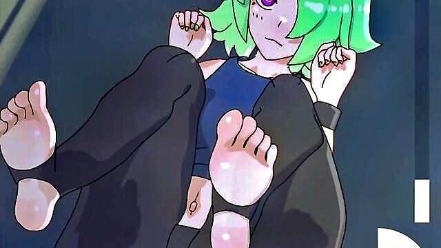 a.k.i. (street fighter), cutie mark, green eyes - billie eilish gym shame