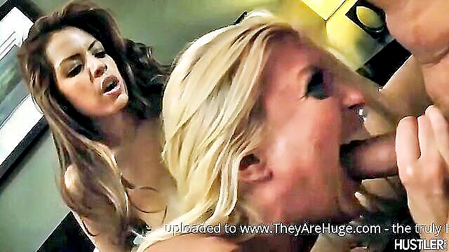 two girls, big tits, big boobs porn - two girls licking pussy
