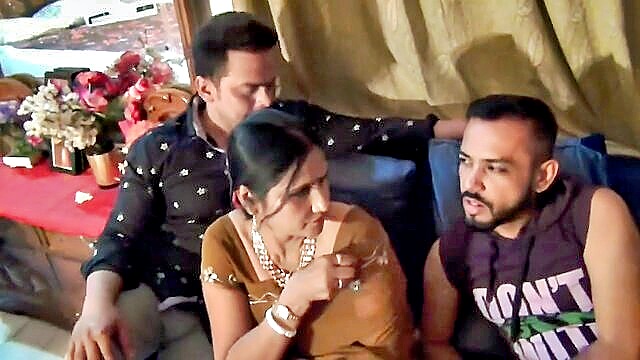 doggy, fingering, full - bhabi devar threesome
