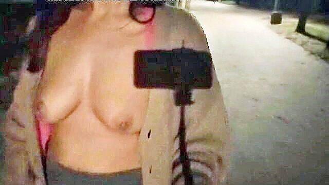 big tits public display : Jannn