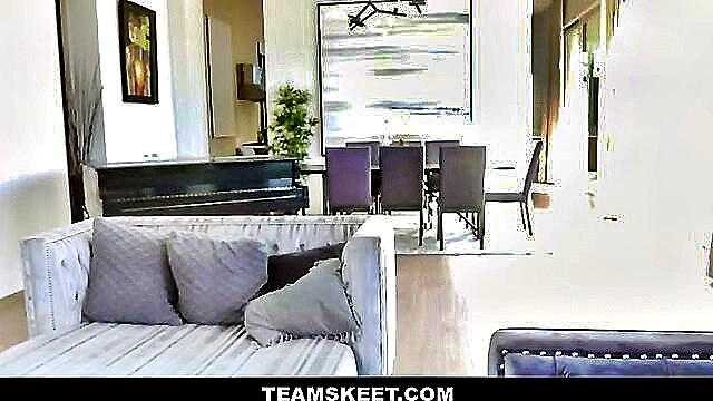 teen (18+), seduction, black / ebony - lesbian milf seduces ebony teen