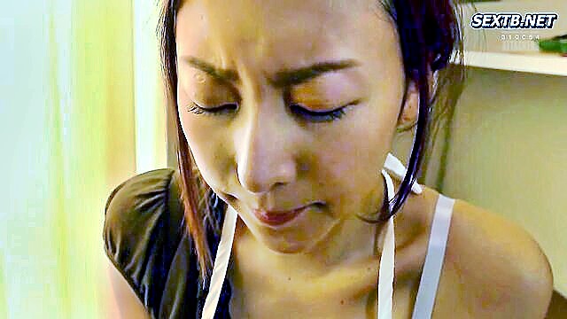 blowjob, big tits, creampie - helpless married woman creampie