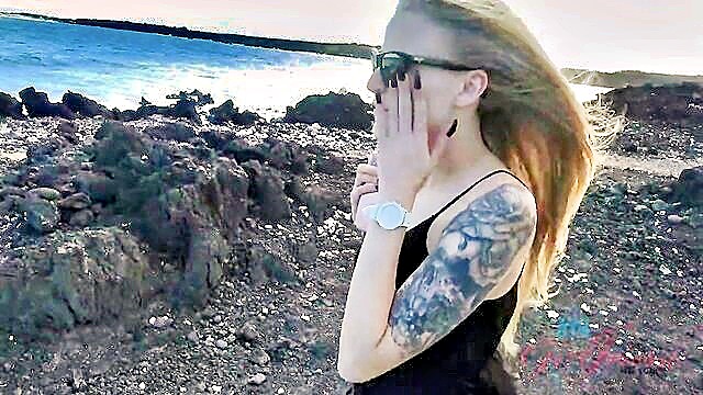 public beach sex with paris white : ATK Girlfriends