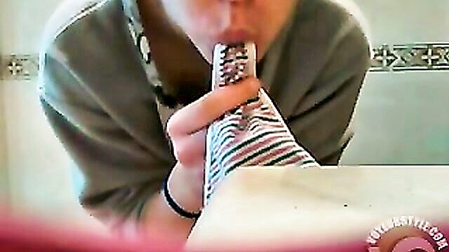 soaked, knickers, camgirl - camgirl knicker sucking