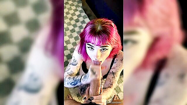 pink, lems7, pink hair - pink hair bj lems7