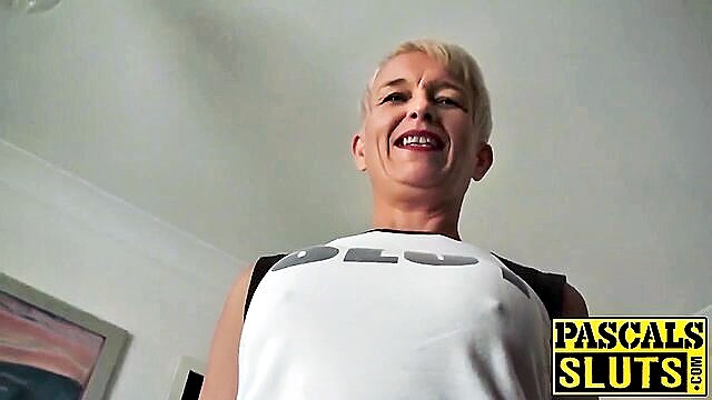 blonde, big dick, big tits - dirty whore tits sex