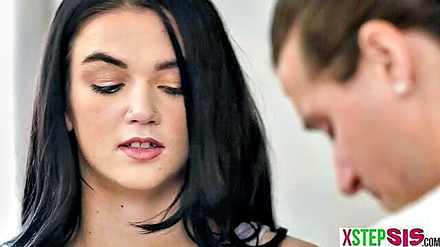 stepsister, teen, step sister - step sister prank fuck