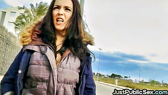 public, publicfuck, publicsex - latin titfucking slut