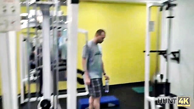 big boobs, amateur, homemade - trampy gym sex